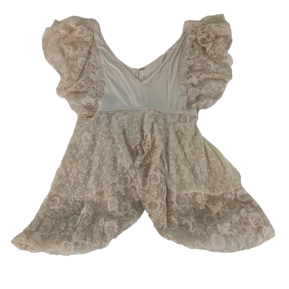 Free People Heatherton Lace Top | US S - Picture 4 of 8